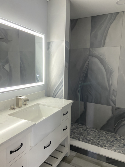 bathroom remodeling project in new city ny