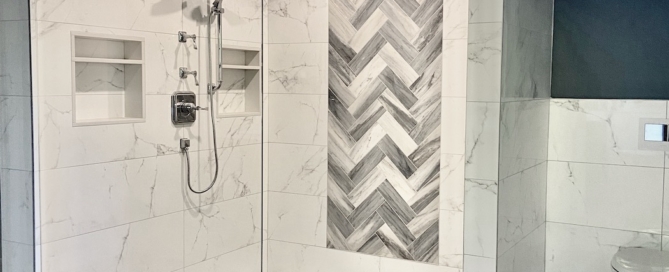 bathroom remodel in upper saddle river