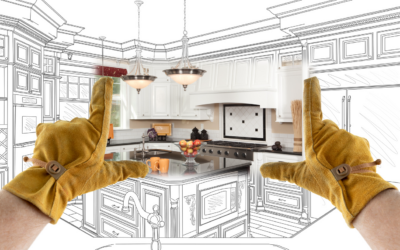 kitchen renovation plan and image