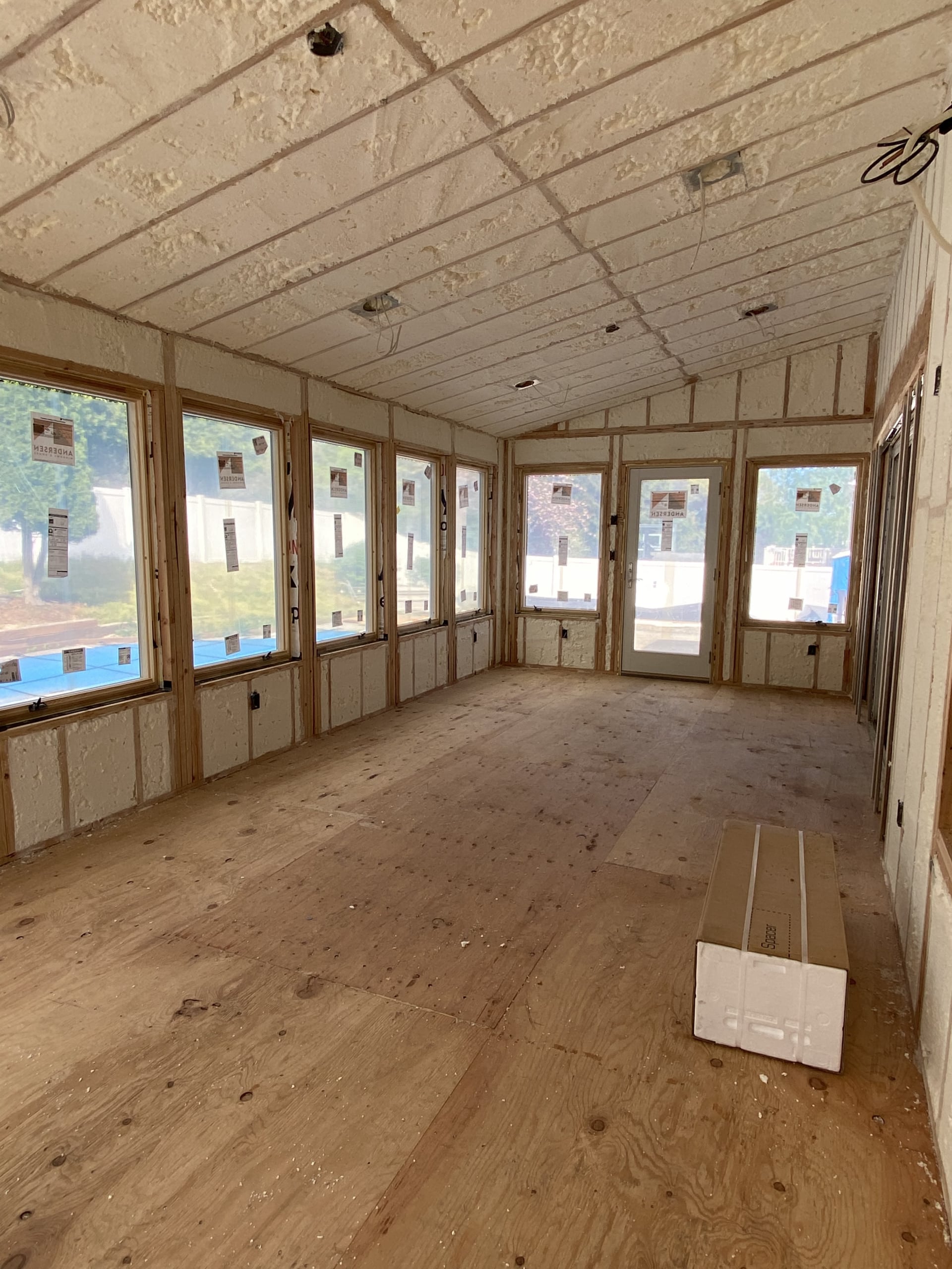 A three-season room home addition in Garnerville, NY