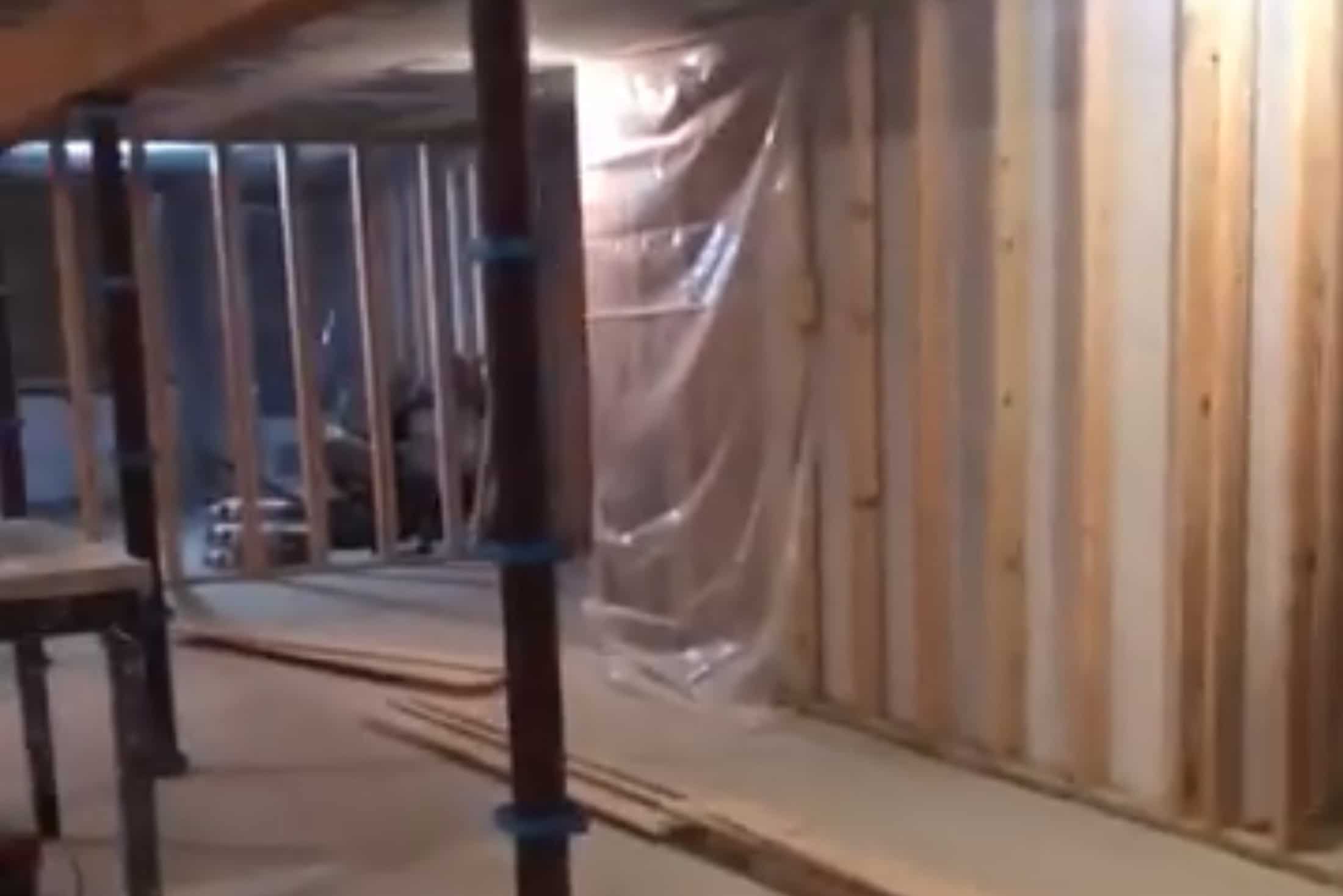 Basement Renovation Before