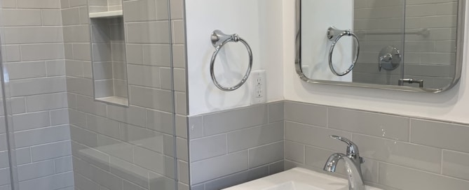 En Suite Bathroom Renovation in Hillsdale, NJ by Loughlin and Son Construction