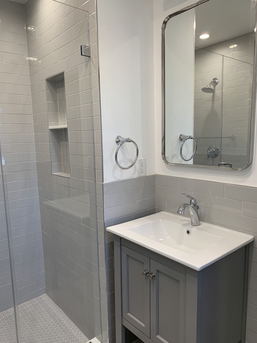 En Suite Bathroom Renovation in Hillsdale, NJ by Loughlin and Son Construction