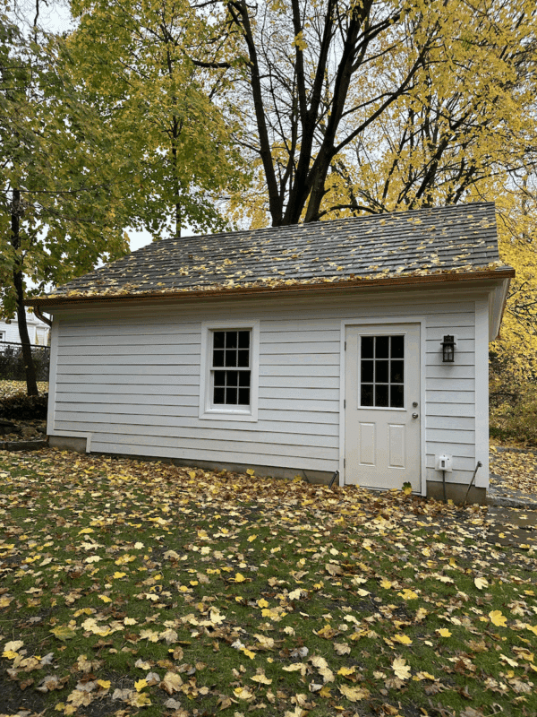Siding on Garage Build in Scarsdale NY by Loughlin And Son Construction