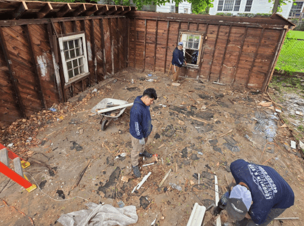 Demo of Old Garage in Scarsdale NY by Loughlin And Son Construction