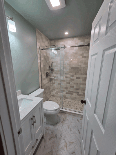 Basement Bathroom Renovation in Ramsey NJ
