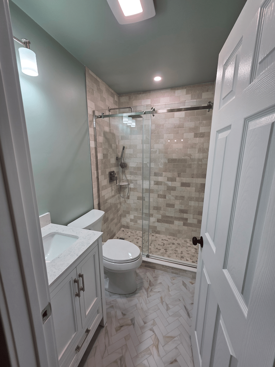 Basement Bathroom Renovation in Ramsey NJ